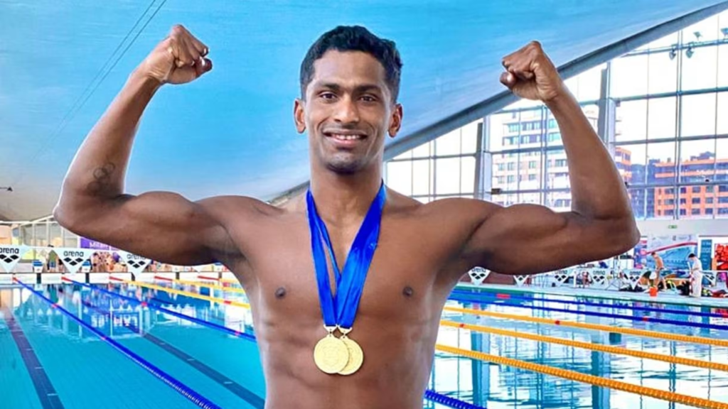 Sajan Prakash Olympic Swimmer